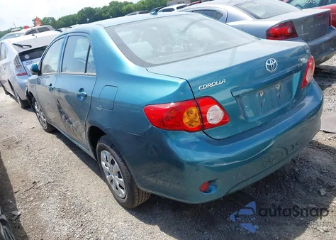 2010 Toyota Corolla Le z USA, uszkodzony, nr VIN 2T1BU4EEXAC382084